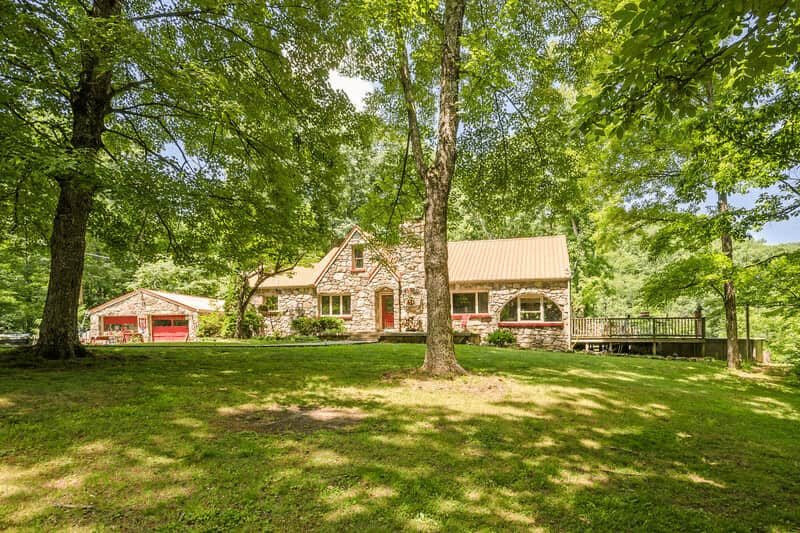 Home in Great Smoky Mountains area