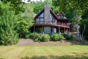 private log cabin